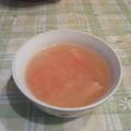 オレンジリング's cooksnap of when they made 子供でも飲めるトマトのスープ♪.