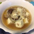 cheesedog's cooksnap of when they made 挽き肉　豆腐　玉ねぎ　ネギの　中華煮込み.