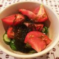 まーんだ's cooksnap of when they made 中華風もずくサラダ.