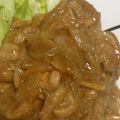 きのこ３２５５'s cooksnap of when they made 鳥のムネ肉でヘルシーな生姜焼き.