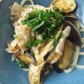 moritaya's cooksnap of when they made なすと豚肉のさっぱり冷やしうどん♪.