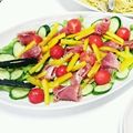 bluemoon8's cooksnap of when they made ちょっぴり贅沢♪おもてなしサラダ.