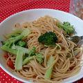 たべたべこ's cooksnap of when they made 冷製和風トマトパスタ.