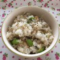 mario大好き's cooksnap of when they made ゆずの風味で頂く♪じゃこと枝豆の混ぜご飯.