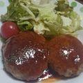 じゅんchanママ's cooksnap of when they made 卵・小麦アレルギー対応☆簡単ハンバーグ.