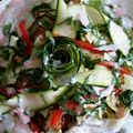 陶芸家's cooksnap of when they made いちごヨーグルト・ドレッシングで❀サラダ.