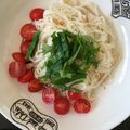 にむばすしゅたーぜん's cooksnap of when they made 暑い日に♬涼やか梅ぶっかけ素麺.