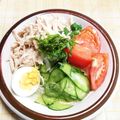 Caramely's cooksnap of when they made 鶏塩スープの冷麺～むね肉をつかって♪.