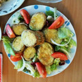 なつーちゃん's cooksnap of when they made ◆茄子のひき肉はさみ揚げ◆.