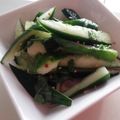 Eri☆Ichi's cooksnap of when they made うめ昆布茶で即席きゅうりの浅漬け.