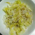 ヨシヨッシー's cooksnap of when they made しらすとキャベツのにんにく炒め.