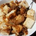 ばっしー45's cooksnap of when they made きのこたっぷり♪肉豆腐.