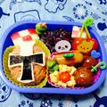 ♡らむらいす♡'s cooksnap of when they made 新ヒーロー♪ニンニンジャーキャラ弁.