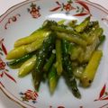 ロべリア's cooksnap of when they made アスパラガスの塩麹炒め.