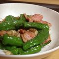 sakurakae's cooksnap of when they made ししとうとベーコンのガーリック塩レモン.