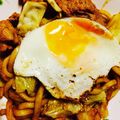 みずは's cooksnap of when they made 粉末ソースで焼きうどん.