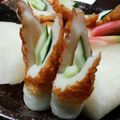 ゆってぃはん's cooksnap of when they made 竹輪きゅうりの飾り切り簡単お弁当おつまみ.
