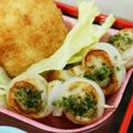 ぴょん吉Cafe's cooksnap of when they made お弁当に☆お好み焼き味ちくわロール♪♪.