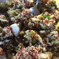 minoriloca's cooksnap of when they made キヌアとアボカドのさっぱりサラダ.