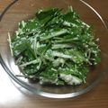 クックSPP05Y☆'s cooksnap of when they made ♪超超簡単♪水菜とお豆腐のサラダ.