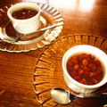 ジョングレ's cooksnap of when they made 粒あんわらびもち.