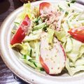 ハム屋さん's cooksnap of when they made 暑い夏には サラダうどん❗❗.