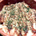 たくのスプーン's cooksnap of when they made お好み焼き風☆里芋のマヨチーズ焼き☆.