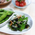 ＴＯＭＯＷＡＴ's cooksnap of when they made ☆小ネタ☆ほうれん草の梅しらす和え.