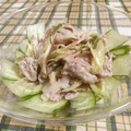 よちりん's cooksnap of when they made 冷しゃぶとみょうがの辛子酢みそ和え.