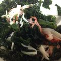 しーにょん's cooksnap of when they made 即効♪わかめとかにかまの酢醤油和え.