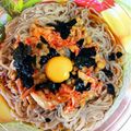 seka854's cooksnap of when they made キムチ納豆まぜうどん.