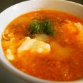 MIE88888's cooksnap of when they made XO醤と新玉ねぎのピリ辛スープ。.