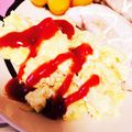 me_dango's cooksnap of when they made ふわふわスクランブルエッグ.