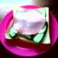 ママんま's cooksnap of when they made 朝食に★☆簡単★☆ハムきゅうりトースト.
