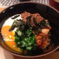 スヌーピーごはん's cooksnap of when they made 手軽でヘルシー☆オクラ納豆ねばねば丼.
