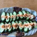 Yuko蜂's cooksnap of when they made キュウリのさきいかディップ乗せ.