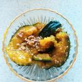 メッキ's cooksnap of when they made カボチャと鶏挽きの煮物.