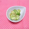 秘密のゆり's cooksnap of when they made シンプルに★キュウリだけの酢味噌あえ.
