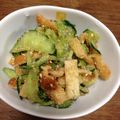 さらつむとし's cooksnap of when they made きゅうりと焼き油揚げの胡麻酢.