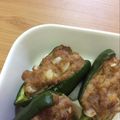 しろのり's cooksnap of when they made オーブンで肉汁じゅわ～！ピーマンの肉詰め.