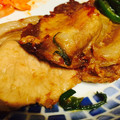 loaloa's cooksnap of when they made これぞ黄金率！豚しょうが焼き.