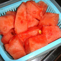 mikiha5's cooksnap of when they made すいか 保存に便利 切り方.