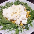 murayaka's cooksnap of when they made 簡単!!シャキシャキ水菜とコーンサラダ⭐.