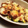 shokotang's cooksnap of when they made 簡単！ズッキーニとトマトのミートグラタン.