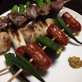 あべさだを's cooksnap of when they made オクラとウインナーの串焼き.