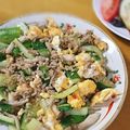 ぺぺぺんぎん's cooksnap of when they made 夏☆きゅうり・玉子・挽き肉のピリ辛中華.