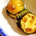 わらでぃ's cooksnap of when they made 簡単❤ズッキーニのしそチーズ挟み焼き❤.