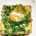 ふさふさ猫's cooksnap of when they made ★厚揚げ焼き★カリふわっ♪黄身とろ～り.
