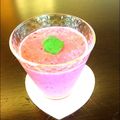 ちずぱん♪'s cooksnap of when they made 甘酒ベースの桃のスムージー☆.