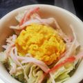 chaso。's cooksnap of when they made かぼちゃとクリームチーズのサラダ♡.